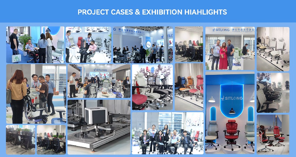 SITLONG 2026 March Furniture Fair: 3 New Ergonomic Chair Models Launched with Explosive Orders
